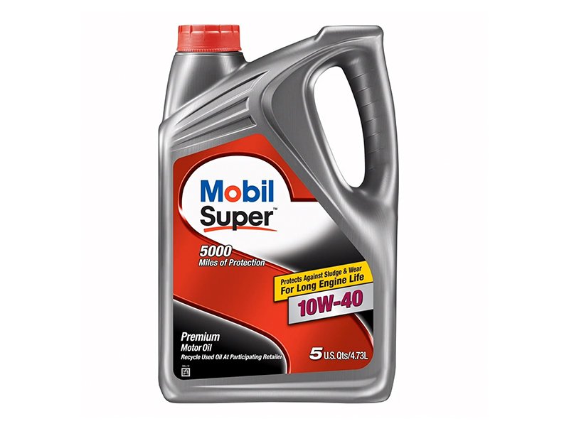 Mobil Super 5000 10W-40 USA 5qt 1 Mobil Super 5000 10W-40 USA 5qt