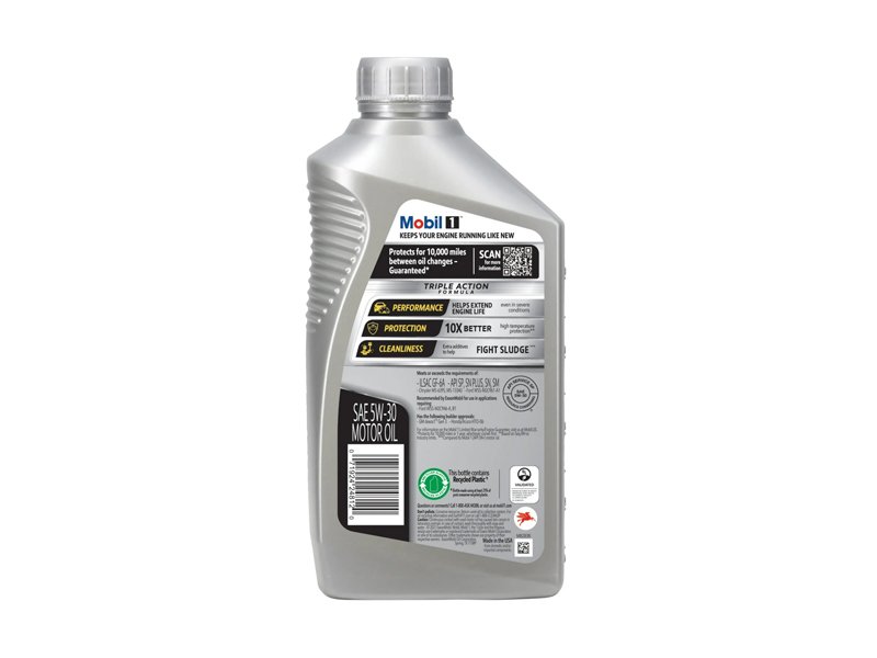 Mobil 1 5W-30 Advanced Full Synthetic 1qt 2 Mobil 1 5W-30 Advanced Full Synthetic 1qt - Image 2